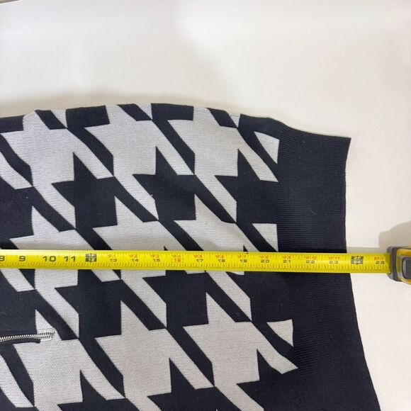 ANTHROPOLOGIE | houndstooth quarter zip sweat | Vigoss | new nwt | large - Picture 13 of 13